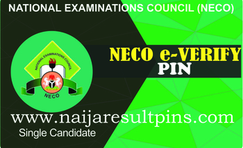 NECO e-VERIFICATION PIN